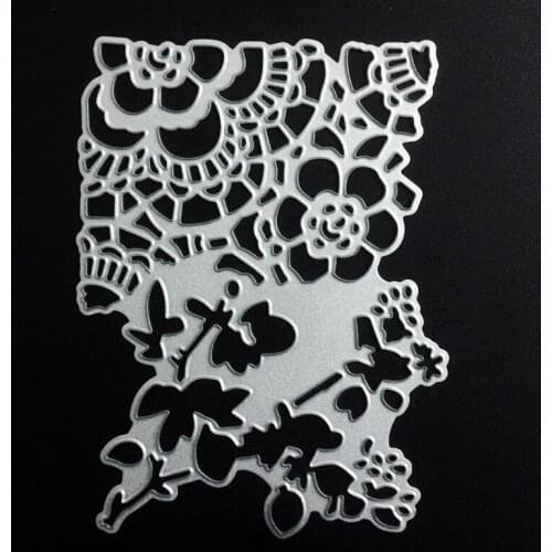 SCD723 Flower Cover Metal Cutting Dies For Scrapbooking Stencils DIY Album Cards Decoration Embossing Folder Die Cuts Tools New