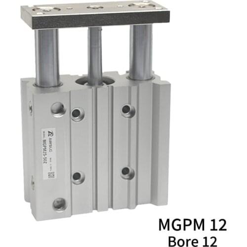 MGPM MGPM12 -100Z -125Z-150Z MGPM12-175Z MGPM12-200Z MGPM12-250Z Three-axisthin Rod Cylinder Compact guide with Stable pneumatic
