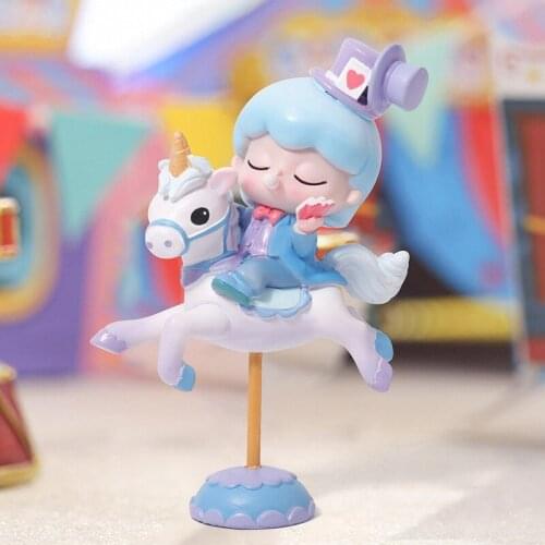 Carousel Blind Box PVC Home Decoration Trend Toy Blind Box Gift Model