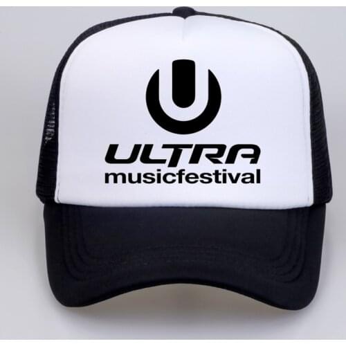 Men Women hat ULTRA MUSIC FESTIVAL Baseball Caps summer Letter Music cap Ultra Music Festival cool mesh trucker cap hats