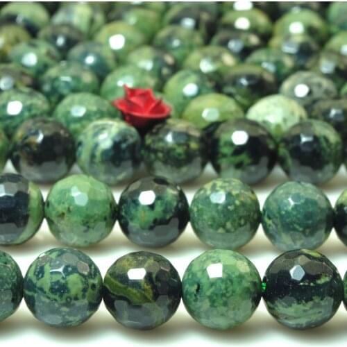 Natural Kambaba Jasper Faceted Round Loose Beads Wholesale Gemstone Semi Precious Stone Bracelet Necklace Diy Jewelry Making