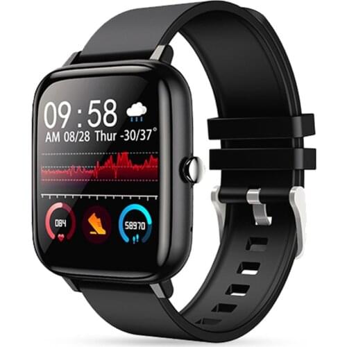 P6 Smart Watch Waterproof Full Touch Screen Heart Rate Monitoring Wireless Fitness Tracker Sports Watches Bracelet