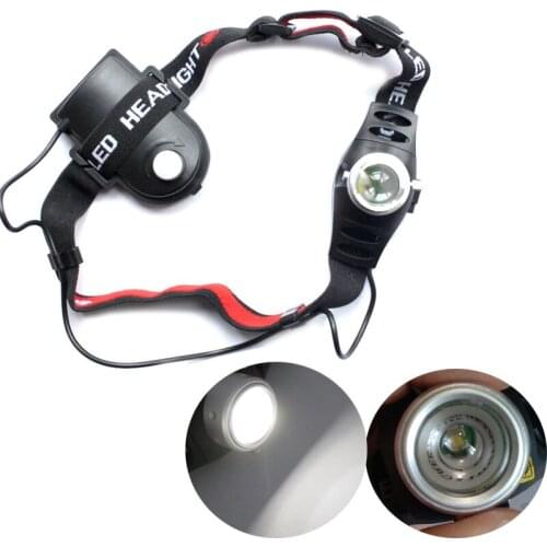 Q5 LED Headlight Adjustable Focus 2 Modes Zoomable Headlamp Lanterna Head Light Torch Flashlight for Camping Fishing Lighting