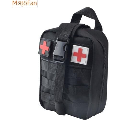 Outdoor Activities Tactical Medical First Aid Pouch Emergency Utility Bag Molle Rip-Away(with one medical patch)