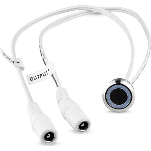 DC 5V 12V-24V Smart Touch Sensor Dimmer Control 5050/2835 Single Color LED Strip Light Brightness Adjutment