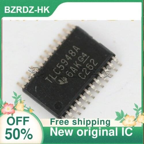 2-10PCS/lot TLC5948APWPR TLC5948A HTSSOP24 New original IC