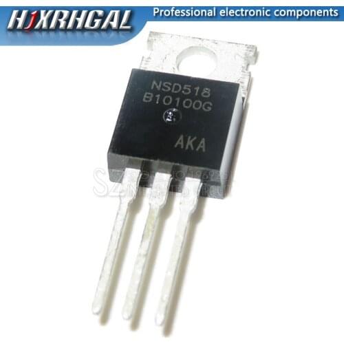 1PCS MBR10100CT TO-220 MBR10100 TO220 10100CT