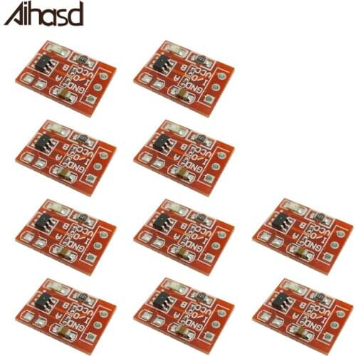 10PCS/LOT TTP223 Jog-type Touch Sensor Module Capacitive Touch Buttons