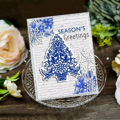 16.5x21.5 Fawn snowflake TransparentClear Silicone Stamp/Seal forDIYscrapbooking/photo album Decorative card making