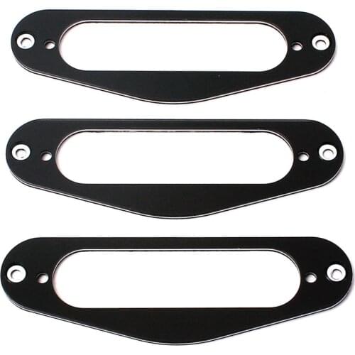 3Pcs Single Coil Neck Pickup Mounting Ring Frames for T Style Electric Guitar Pickup Mounting Ring Frames Guitar Pickup Ring Fra