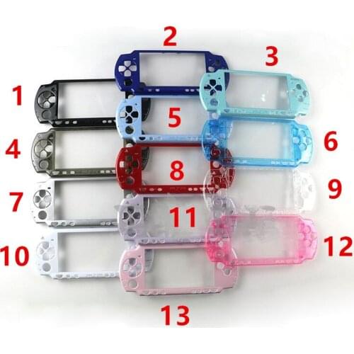 5pcs/lot made in china for psp 2000 for psp2000 slim front cover faceplate housing shell with logo