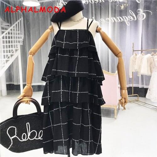 Модные платья в клетку ALPHALMODA China At AliExpress