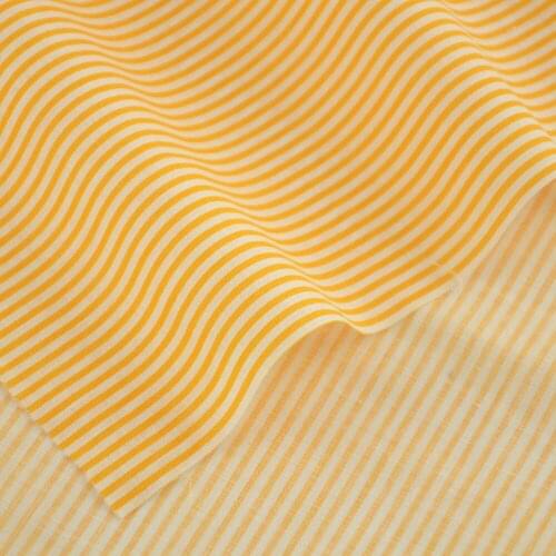 Cotton Fabrics Tecido Crafts dark Orange and White Stripe Design Patchwork Tissue Fabric Sewing Fat Quarter Cloth Dolls Telas CM