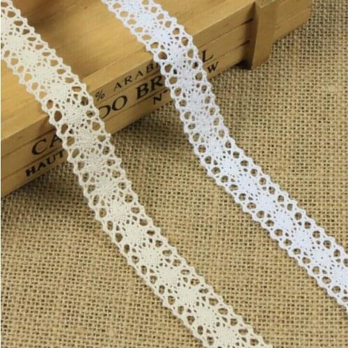 Wholesale Hanmade Doll Garment Sewing Trimming 2cm Trim Cotton Crocheted Lace Fabric DIY Decoration Sewing Accessories Z587