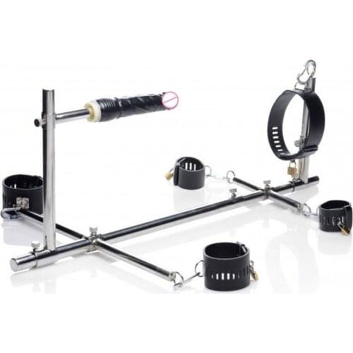 K9 Stainless Steel Bondage Restraints Spreader Bar Handcuffs for Sex Neck Collar Adult Games Furniture Bdsm Torture for Couples