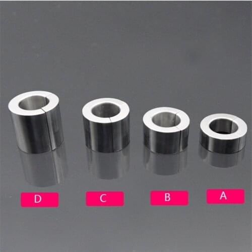 Magnetic Stainless Steel Scrotum Ring Pendant Ball Stretchers Testis Ball Heavy Penis Rings Cock Ring Bondage Sex Toys for Men