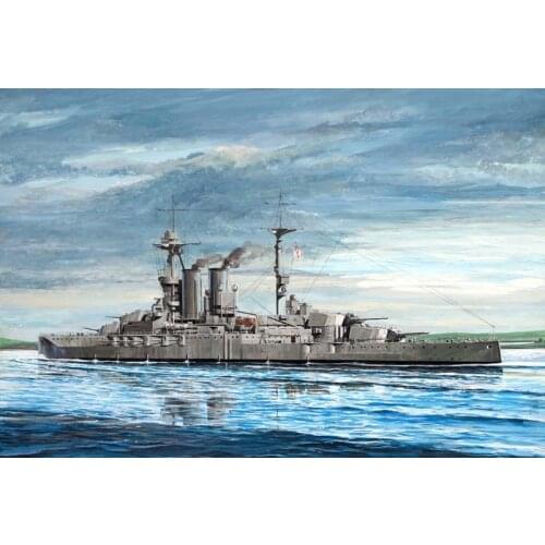 Trumpeter model 05780 1/700 HMS Warspite 1915 plastic model kit