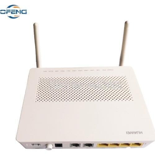 4PCS Huawei HG8245H Gpon ont onu 4GE+2TEL+USB+WIFI 5DBI FTTH Optical modem ,with power adapter, no box,Free shipping