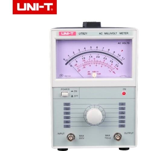 UNI-T UT621 Analog Multimeter 100uV-300V Millivoltmeter