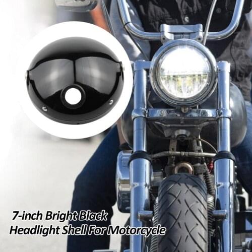 Universal 7 inch Motorcycle Headlight Protector Cover