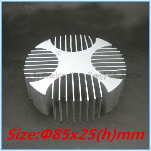 High quality 82x25mm Aluminum heatsink radiator heat sink for LED cooling cooler