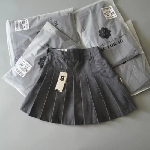 2021 spring and summer new tbb high waist slimming safety pants pleated skirt ins super hot half-length skirt anti-empty women