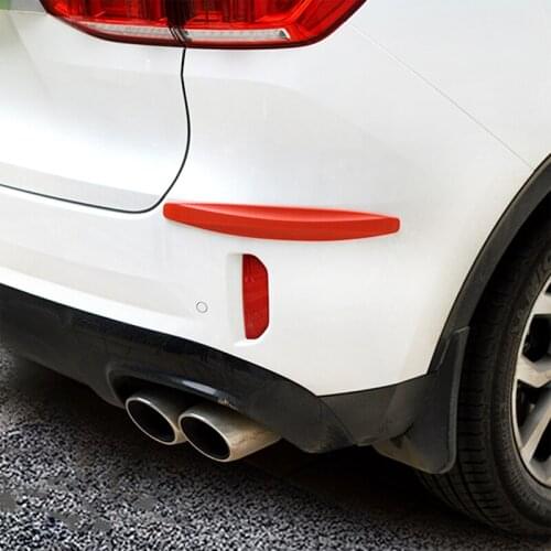 Car Body Protector Moldings Sticker Car Bumper Protector Strips Guard Corner Anti-collision Protective Trim Bar Car Accessories