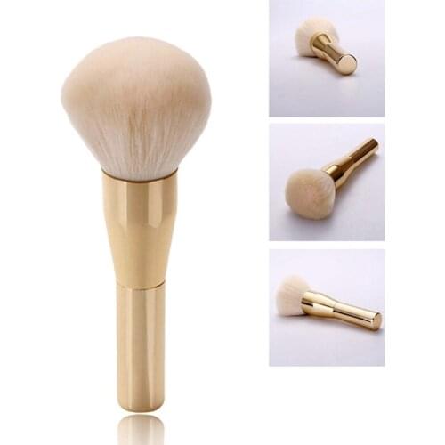 Gold Powder Blush Brush Professional Make Up Brush Large Cosmetics Makeup Brushes