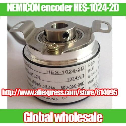 1pcs Japan NEMICON encoder HES-1024-2D / 1024 line 1024P / R Tokyo NEMICON encoder
