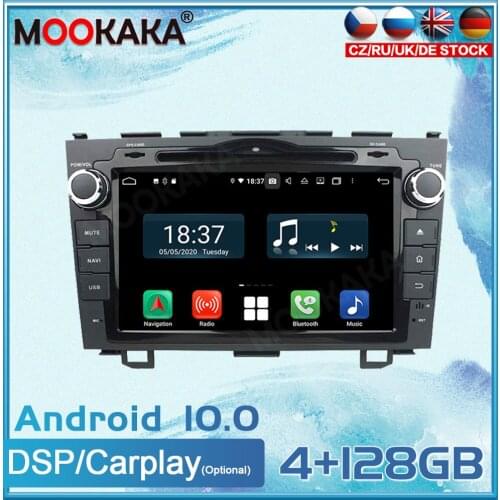 Android 10 For Honda CRV 2006-2011 Car Multimedia Player GPS Navigation Head Unit Auto Radio Stereo Tape Recorder Carplay