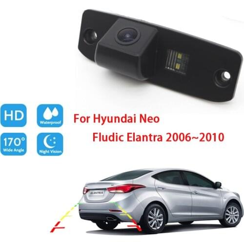 Car Rear view Camera For Hyundai Neo Fludic Elantra 2006 2007 2008 2009 2010 Night Vision Waterproof Reverse Camera high quality