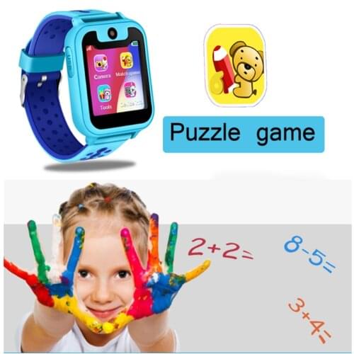 1.44 Inch Color Touch Screen SOS baby smart watch S6 GPS Phone Positioning