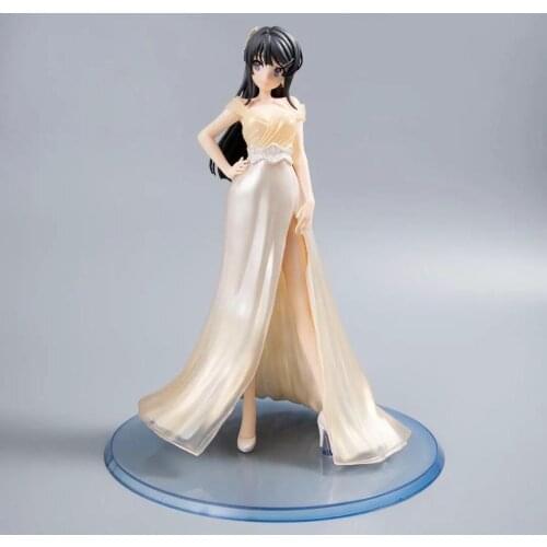 23cm Adolescent fools don’t dream of Bunny Girl Senpai anime figure Sakurajima Mai PVC action figure collection model toys gifts