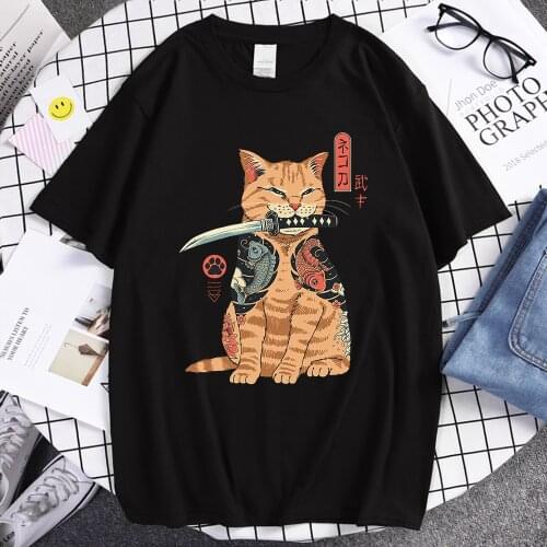 Catana Comics Cute Tee Shirts Men Harajuku Loose T-Shirt Summer Hot Sale Casual T Shirts Brand Fashion Short Sleeve Top Mens