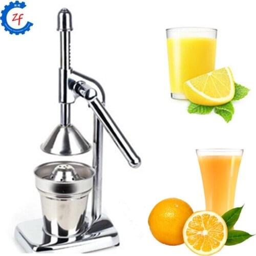 Commercial stainless steel manual hand pressing juicer extractor squeezer citrus lemon orange fruits juice maker