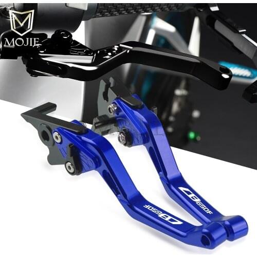 Motorcycle Accessories CNC Aluminum Adjustable Brake Clutch Levers Handle For Honda CB650F CB 650F CB 650 F 2014-2016 2015