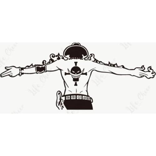 CartoonWall Decal Vinyl Wall Stickers Decal Decor Home Decorative Decoration Anime ONE PIECE Car Sticker
