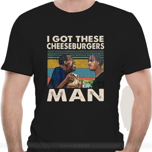 Menace Ii Society I Got These Cheeseburgers Man Vintage T-Shirt fashion t-shirt men cotton brand teeshirt