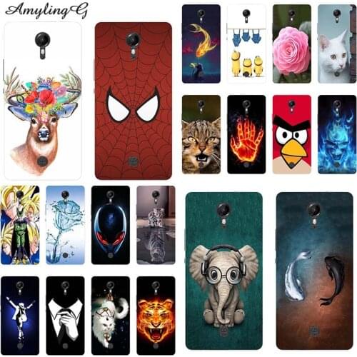 Soft silicone Phone Case For Wiko Tommy Soft TPU Material Phone Case Back Cover Coque Print painting Flower style Fundas Para HD