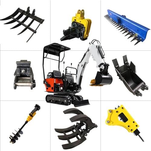 CE EPA China Cheap 0.8 ton Mini Excavator 1 Ton Small Diiger For Sale