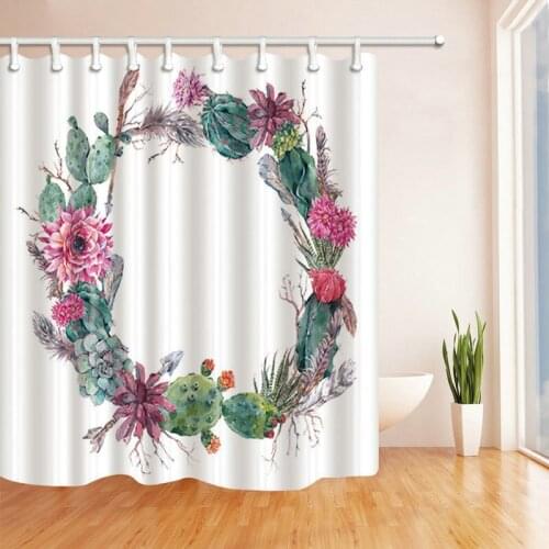 Landscape Series Landscape Shower Curtain Waterproof Mildew Polyester Fabric Home Bathroom Supplies Shower Curtain