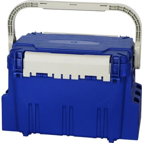 Outdoor New Product Toolbox Accessories Fake Bait Wheel Box Fishing Multifunctional Outdoor Fishing Box Fishing Equipment