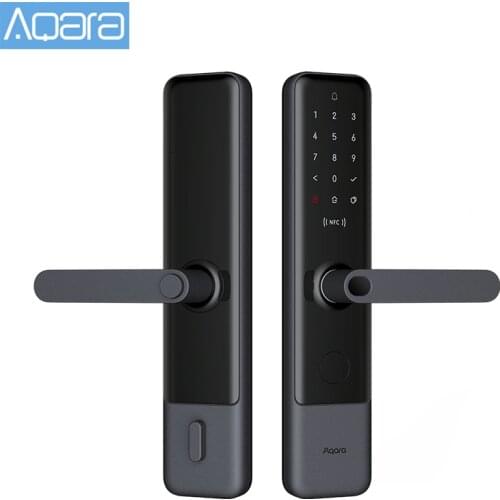 2020 New Aqara N200 Smart Door Lock Fingerprint Bluetooth Password NFC Unlock Works with Mijia HomeKit Miband