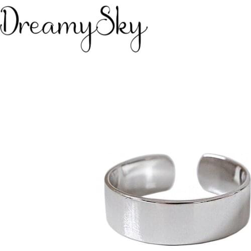 Punk Vintage Smooth Round Rings For Women Boho Female Charms Jewelry Men Antique Knuckle Ring Fashion Party Gift