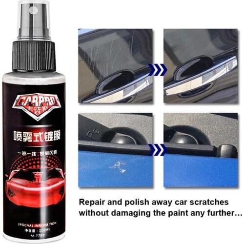 100ML Car Polishing Wax Car Scratch Repair Agent Paint Polished Bright Wax Painting Waterproof Rainproof Scratches Repair Kit