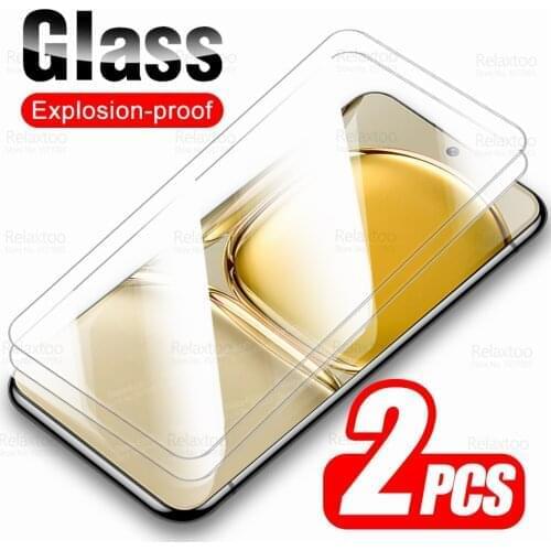 2pcs Full Cover Protective Glass For Huawei P50 2021 Screen Protector For Huaweip50 Huaweii Huawey P 50 Tempered Glas Phone Film