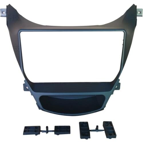 For Hyundai Elantra 2013-2016 Car Fascias Navigation Frame Dash Frame Kit For 9" car radio frame fascia refitting sterreo panel