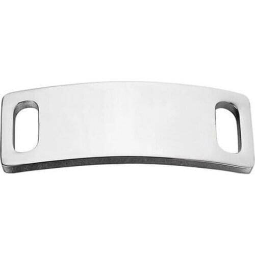 Free Shipping Stainless Steel Slide Shape Pet Tag Stainless Steel Dog Name Tags Stainless Steel Pendant For Pet Pet ID Tags