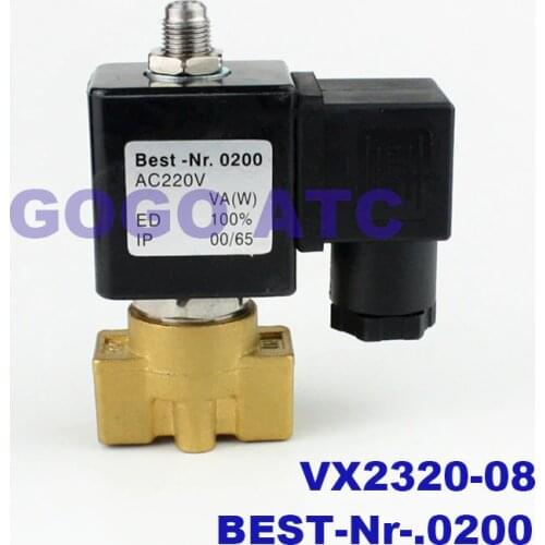 BEST-Nr-.0200 Loading and unloading the venting two-position three-way solenoid valve VX2320-08 Screw air compressor