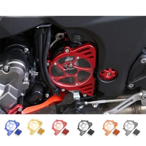 For Kawasaki Z 1000 2010 - 2017 Front Chain Sprocket Chain Guard Cover Left Side Engine Accessories Parts Motorcycle motor bike